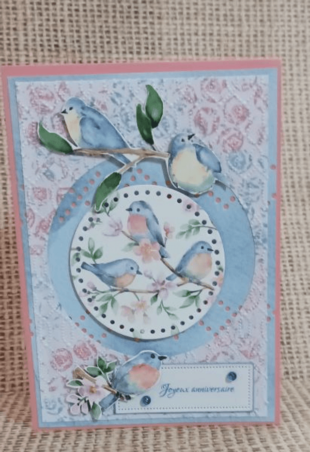 Carte aux oiseaux. 