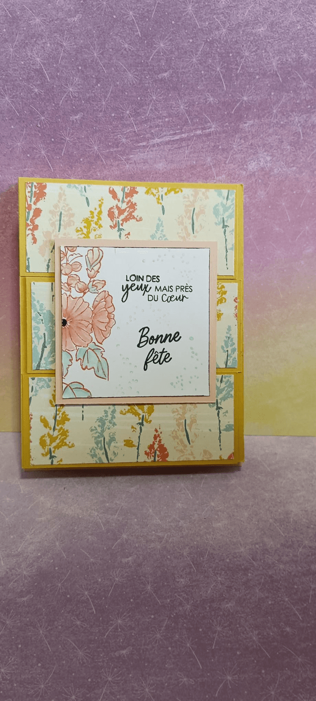Carte bonne fête.
