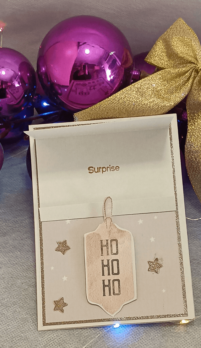 Carte pochette cadeau