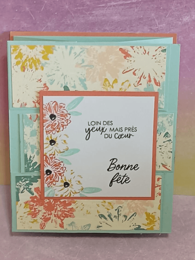 Carte bonne fête.